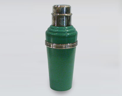 English Silver Cocktail Shaker