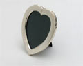 heart Shaped Silver Mirror
